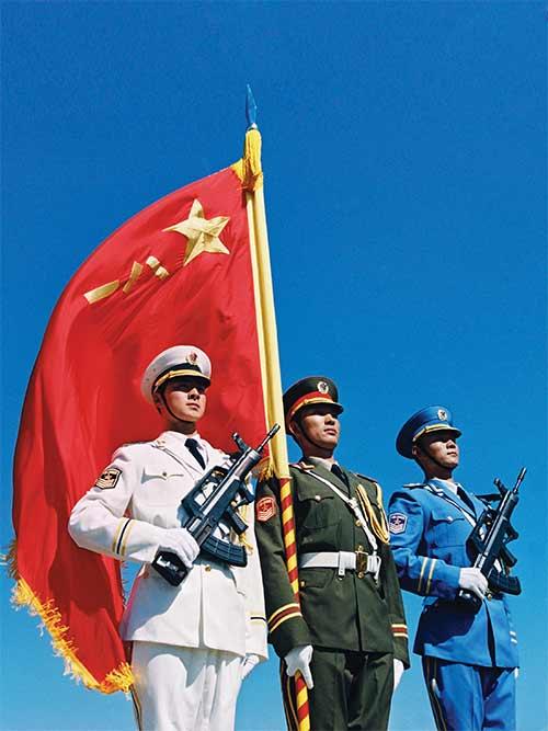 中国军人声声必胜中国军人的声声必胜，不屈不挠的战斗精神